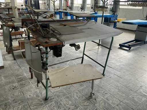 Folding table air mattress