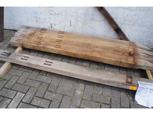 5x Stâlp ?i ?in? de salcâm 2m50