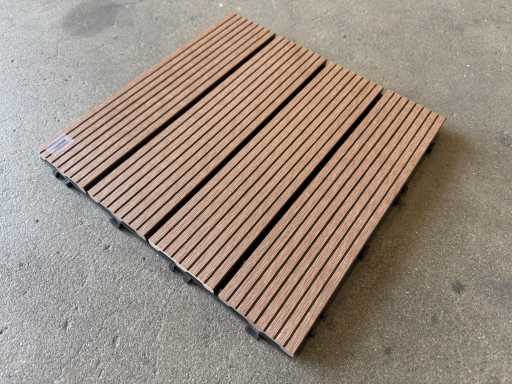 Carrelage de sol composite (100 m2)