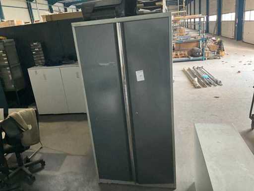 Metalen hoge Dossierkast