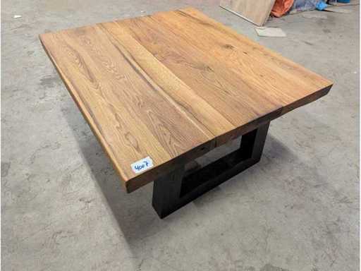 Tavolo Salona in vecchia quercia 100x90cm