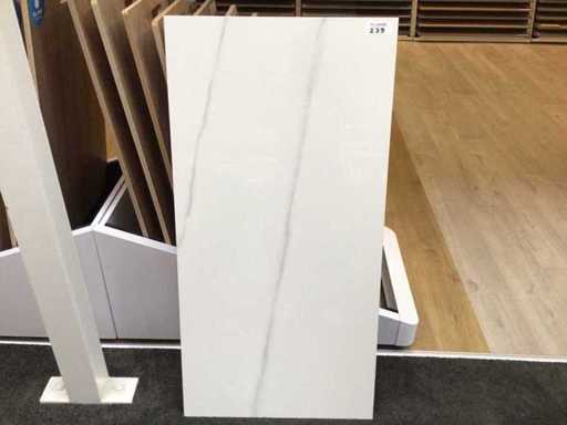 Kutahya Statuario Gepolijst 60x120 cm Vloertegel 51,84 m²