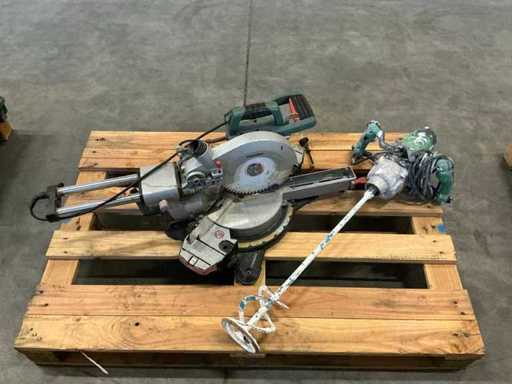 Metabo Gehrungssäge & Hikoki Betonmischer