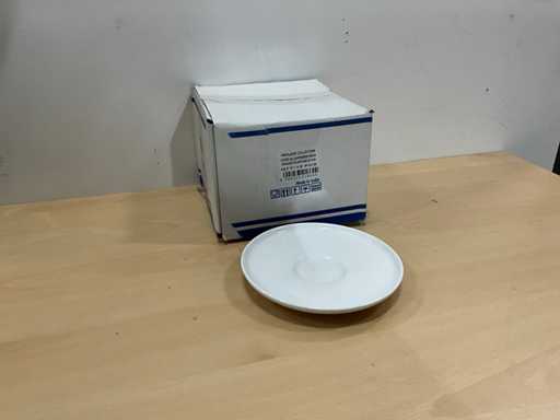 Ariane Privilege cappuccino saucers (70x)