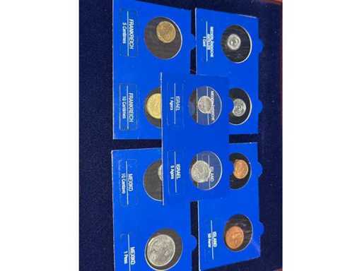 Mini Piccolo Set di Monete 5 Paesi
