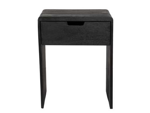 Giga Meubel Diane Zwart Nachtkastje