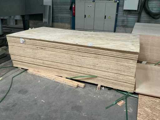 Charge aus Sperrholzplatten