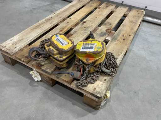 Hebezeug 1 Tonne (2x)