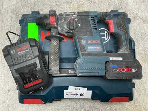 Batterie de perceuse à marteau Bosch GBH 18V-26 et GDE 18V 2021 36V SDS-plus