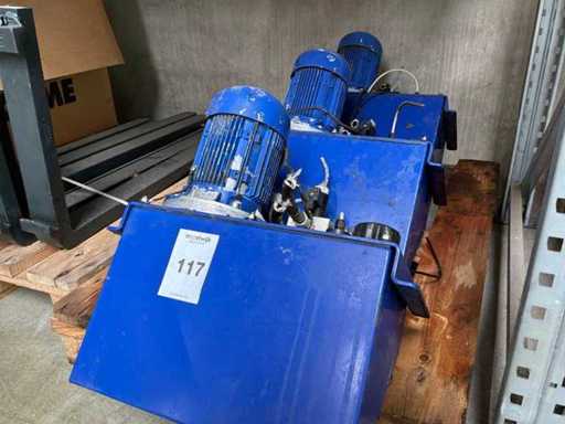 Hydraulische pompunit (3x)