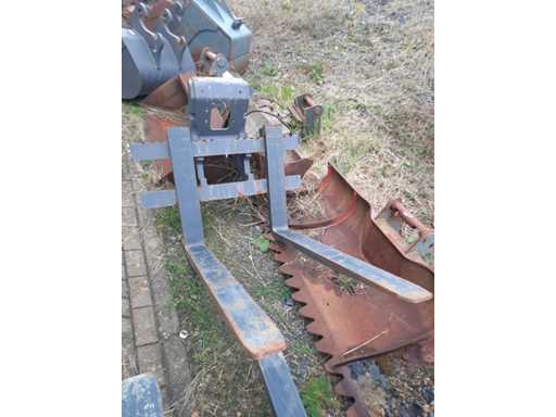 MECALAC PALLET FORK Excavator attachment