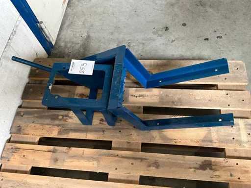 Telaio inclinabile per un birrognaio