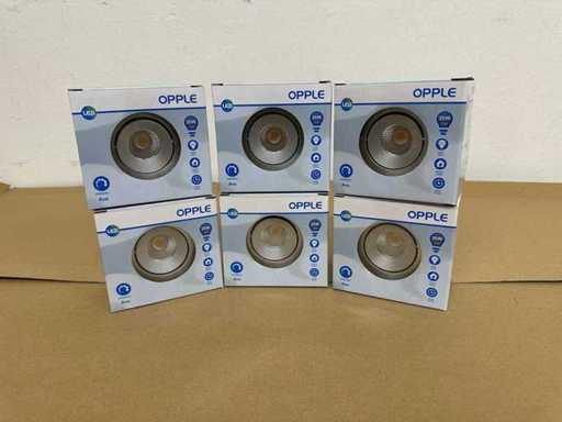 Reflector încastrat cu tavan SP-RA-Ava 5W cu LED Opple (6x)