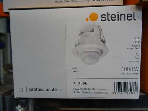 Steinel - IS D360 - Détecteur de mouvement infrarouge (5x)