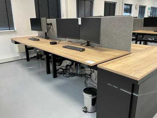 Duo zit/sta werkplek (2x)