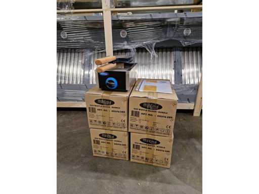 Maxima Wafelijzer Gas - Wafel bubbelpatroon