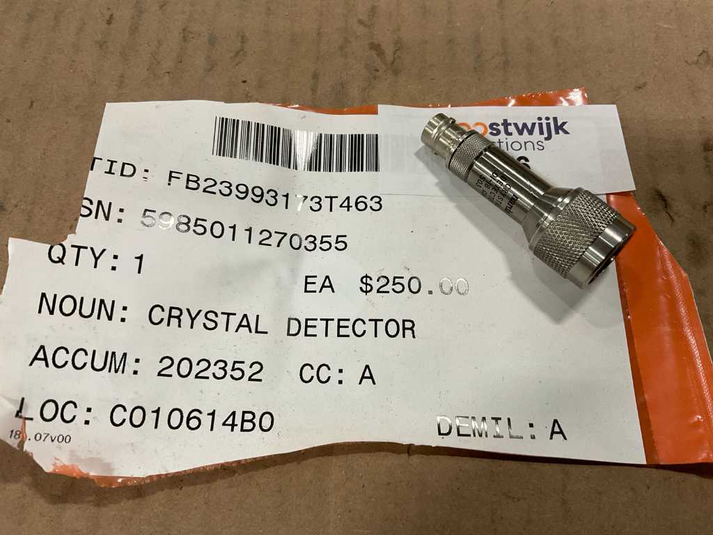 Narda Crystal detector