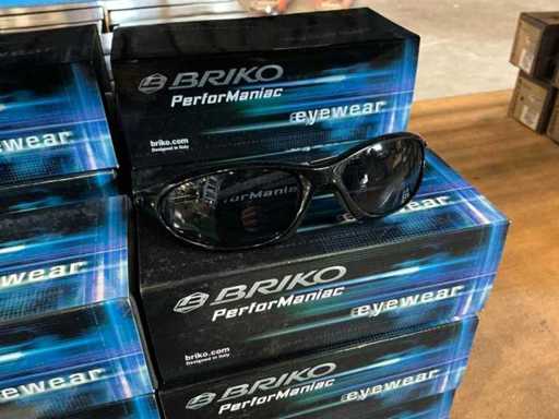Ochelari de serie Briko Spire cu ochelari doi negri 03C H gri închis (66x)