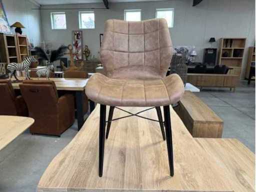 Stoel taupe (6x)