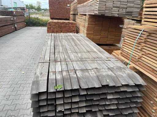 Poteaux Azobe finement sciés 2750x60x60mm (60x)