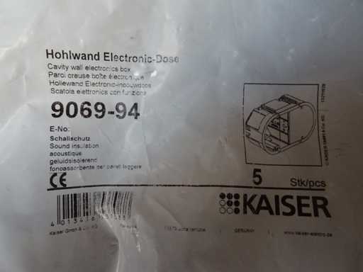 Kaiser - 9069-94 - Boîte insonorisée à l’encastrement (46x)