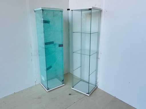 (x2) Display case 165x40cm