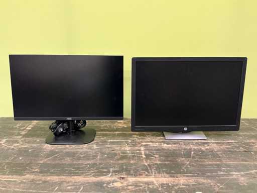 Computer screen (2x)