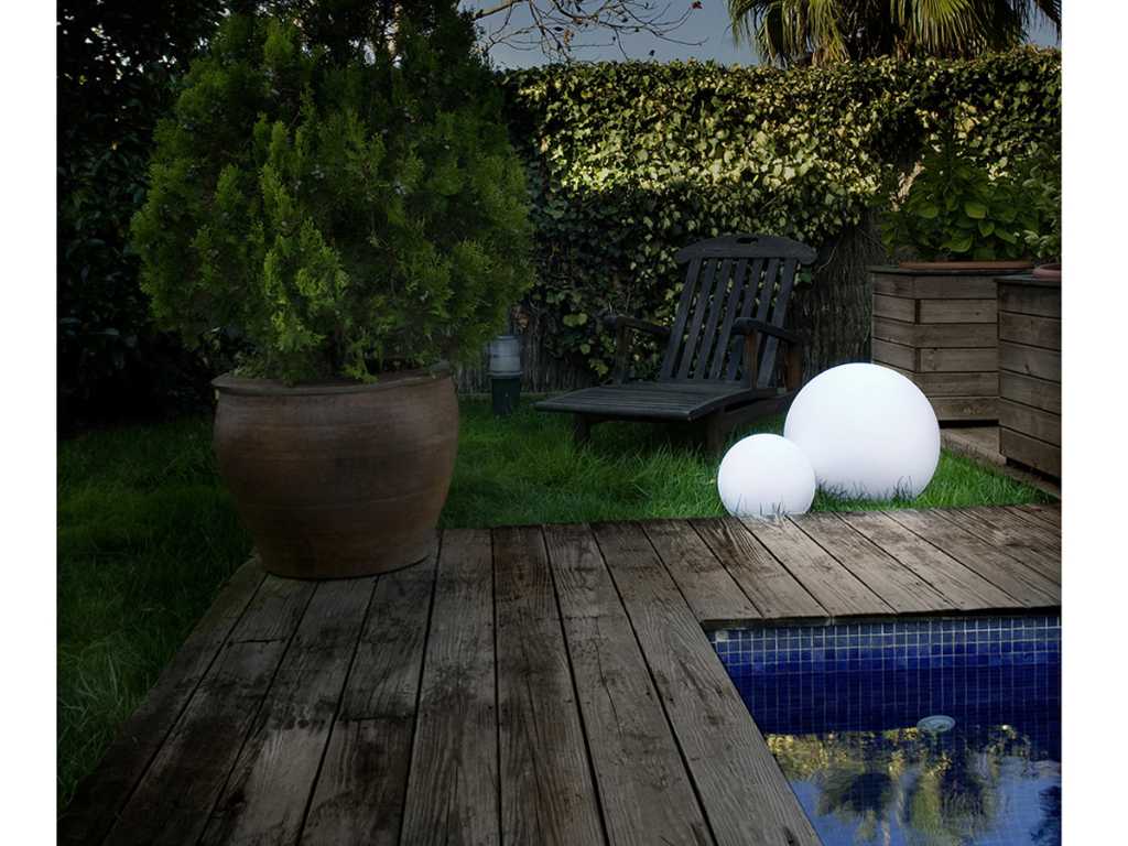 4 x GT Marble 35 et 25 lampes design au sol