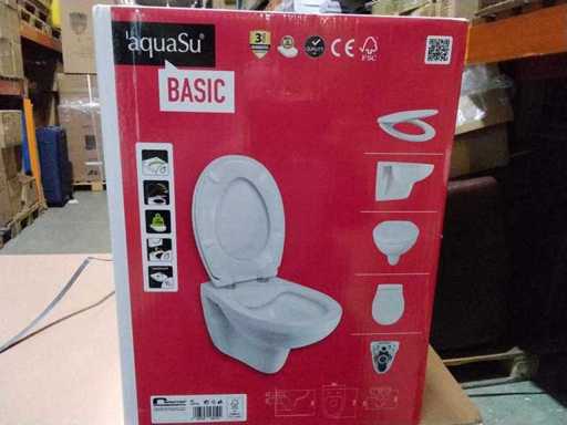 Aquasu - Toilet met bril 