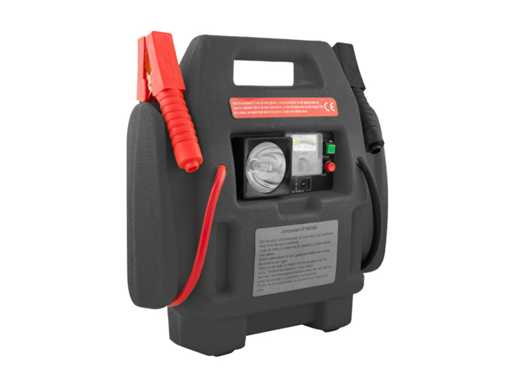 TOPGEAR Jumpstarter met compressor en lamp