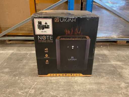 Ukiah Note Deluxe Audio Fire Pit with Beat to Music Technology - Tuinhaard