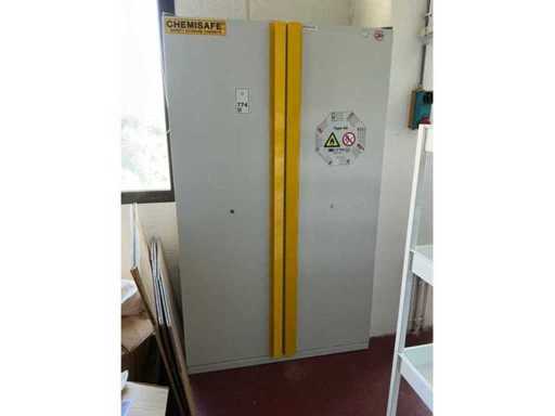Armoire de sécurité chimique