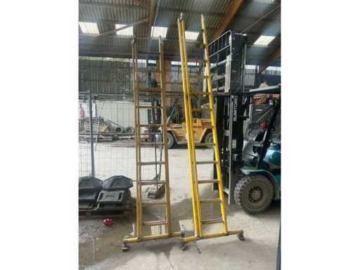 Staltor Polyester Sliding Ladder (2x)