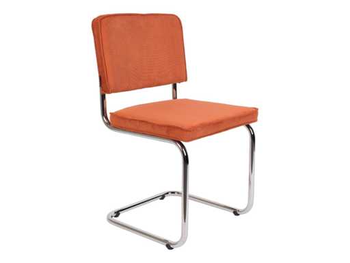 Scaun de bucătărie Pure Ridge Rib Kink Orange (8x)