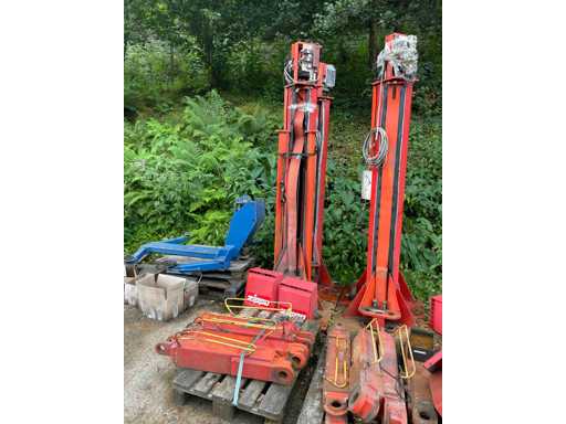 ZIPPO TYPE 1590 LS 2-Post Lift 5000kg Load Capacity 