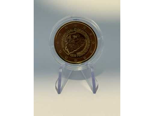 Moneta commemorativa da 2 euro placcata oro Spagna 2013 El Escorial