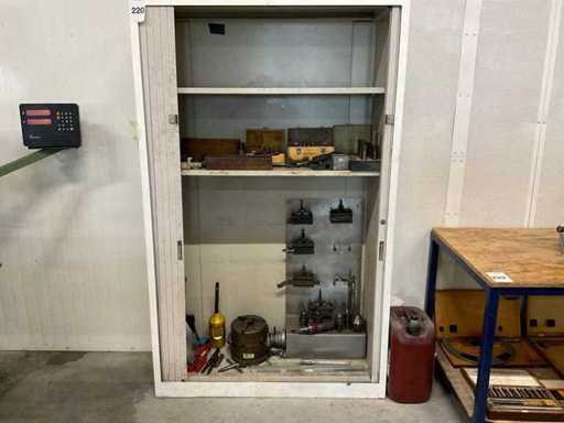 Clamping tools, collets and three-jaw chuck