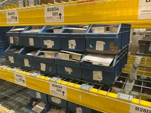 Partia uchwytów meblowych Decomode szczotkowana stal nierdzewna