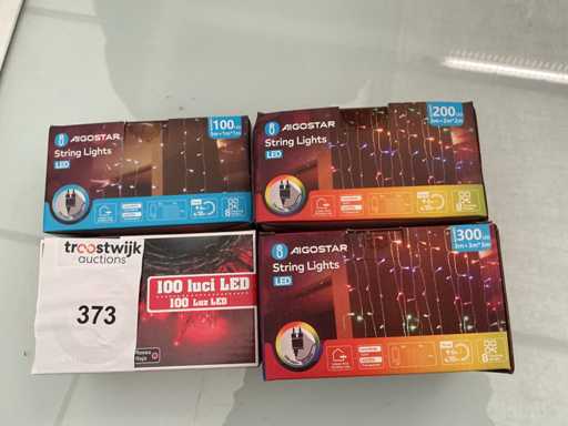 C.Star+ Aigostar. Innen- / Außenbereich, Weihnachts-LED-Beleuchtung. (4-fach)