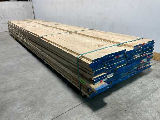 Scaffale Fraké - 485x15,5x2,3 cm (18x)