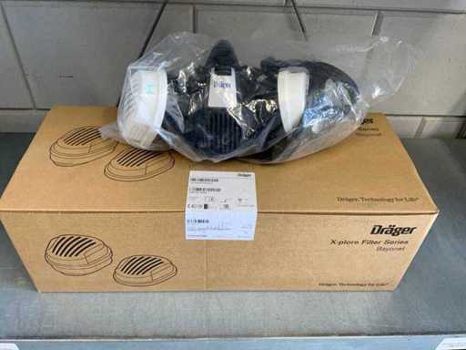 Maschera antigas Dräger incluso set di filtri