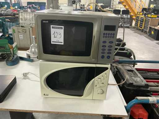 Bifinett i GM Różne mikrofalówki (2x)