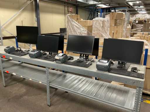 Zebra GK420d Labelprinter (4x)