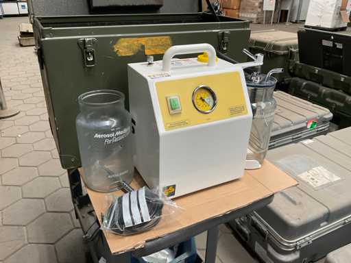 Dispozitiv de drenaj și aspirație pentru aerosoli medicali SAM 12