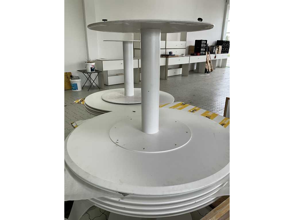 Round table ( 2x ); ( part of Combi Lot 73 )