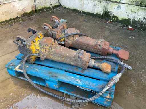 Atlas Copco CW05 Hydraulische breekhamer (2x)