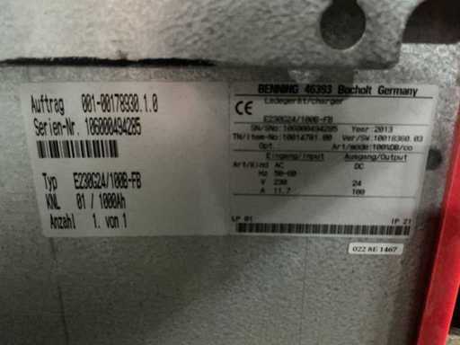 BELATRON - 24V 100A - Chargeurs de piles - 2013