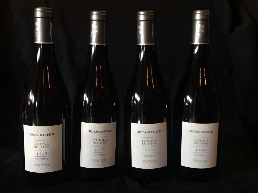 2015 Château Soucherie Witte wijn (4x)