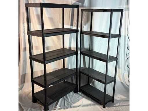 Plastic plank/boutvrije plank (2x)