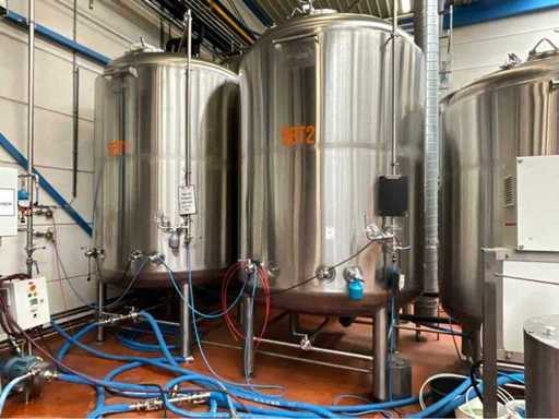 Depósito de cerveza Ant Systems Bright 2023 6000L Depósito de cerveza (2x)